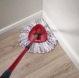 Mop with Bucket Vileda 167751 Sort Rd Mikrofiber Plastik #6
