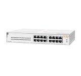 HPE Aruba Networking Aruba Instant On 1430 16G Class4 PoE 124W Ikke administreret L2 Gigabit Ethernet (10/100/1000) Strm over Ethernet (PoE) 1U Hvid #3