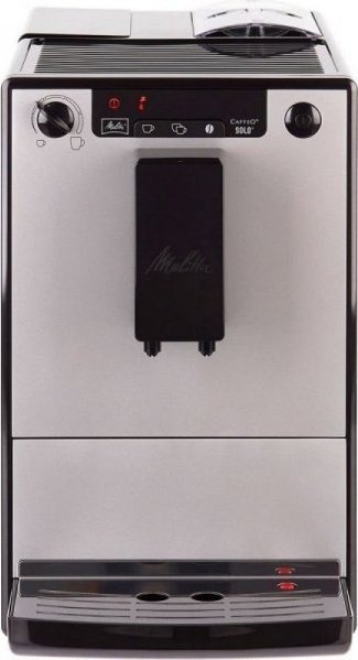 Melitta Solo Pure E950-666 espressomaskine i sort og slv #1