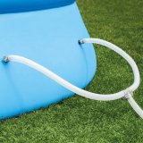 Intex 26166 swimmingpool til over jorden Oppustelig pool Rund 12430 L Bl #8