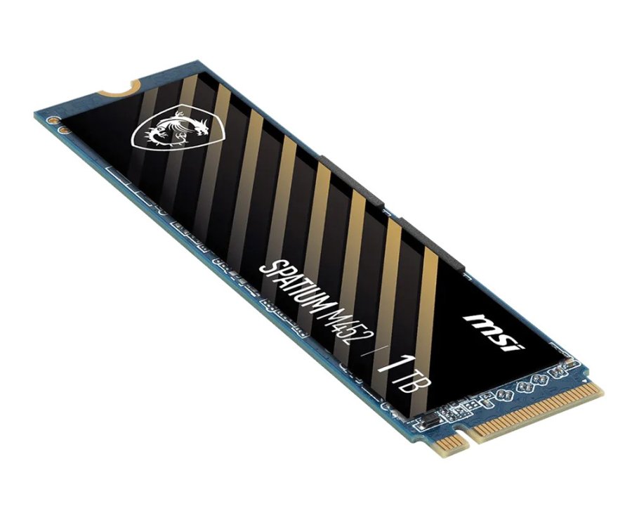 MSI SPATIUM M452 PCIE 4.0 NVME M.2 1TB intern solid state drev PCI Express 4.0 3D NAND #5
