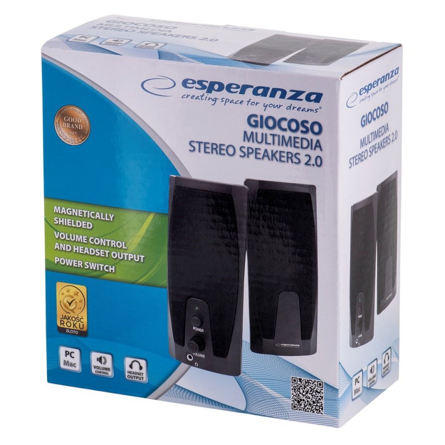 Esperanza EP110 hjttaler 2-vejs Sort Ledningsfrt 6 W #5