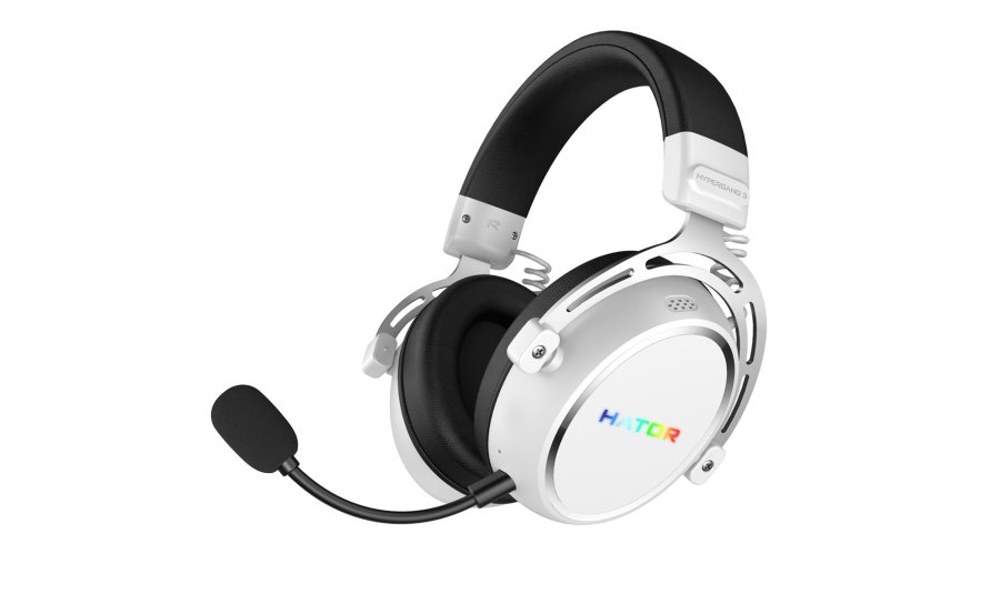 HATOR Hypergang 3 Wireless Headset Tr�dl�s Spil USB Type-C / USB Type-A Bluetooth Hvid #3