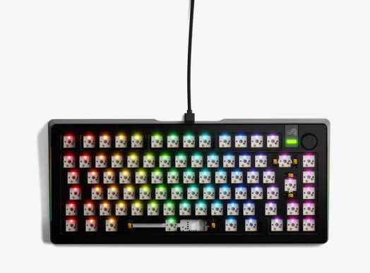 Glorious PC Gaming Race GMMK 3 PRO Barebones tastatur Hjem USB Nej Sort #1
