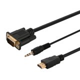 Savio Cl-198 HDMI-kabel 1,8 m HDMI Type A (Standard) Sort #1
