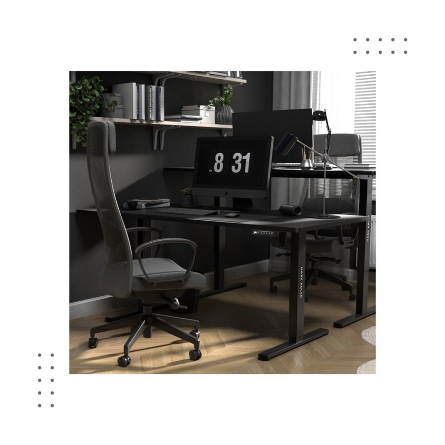 Elektrisk skrivebord MA-Leader 7.6 Sort #10