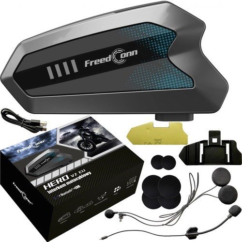 Intercom til motorcykler FreedConn HERO V2 EU #1