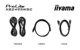 iiyama ProLite XB2495WSC-B1 computersk�rm 61,2 cm (24.1