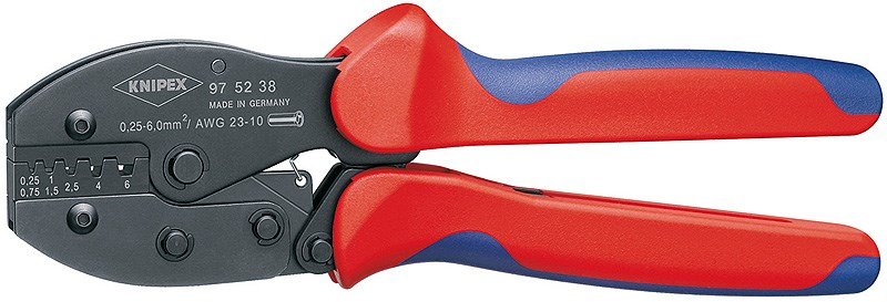 KNIPEX PreciForce Crimping Pliers  97 52 38 #1