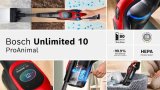 Bosch BCS1041PET stav stvsuger & elektrisk kost Stick vakuum Batteri Dry HEPA Posels 0,4 L 23,5 W Sort, Rd 4 At #52