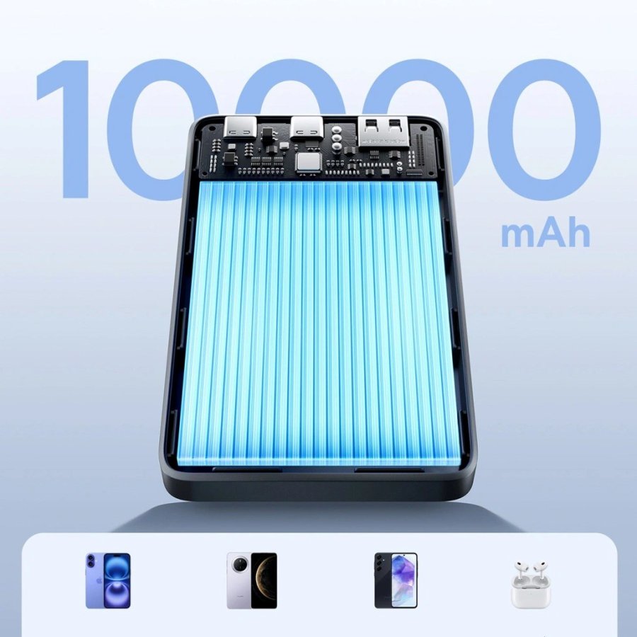 Baseus EnerFill FP21 Powerbank 22,5 W USB-A - USB-C 10000 mAh Sort #9