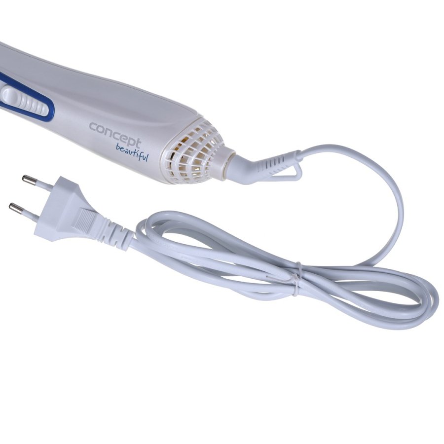 Concept KF-1310 Varmluftsbrste Bl, Hvid 400 W 0,19 m #3