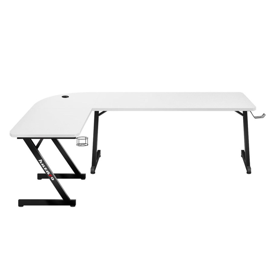 GAMING SKRIVEBORD HUZARO HERO 7.0 WHITE #2