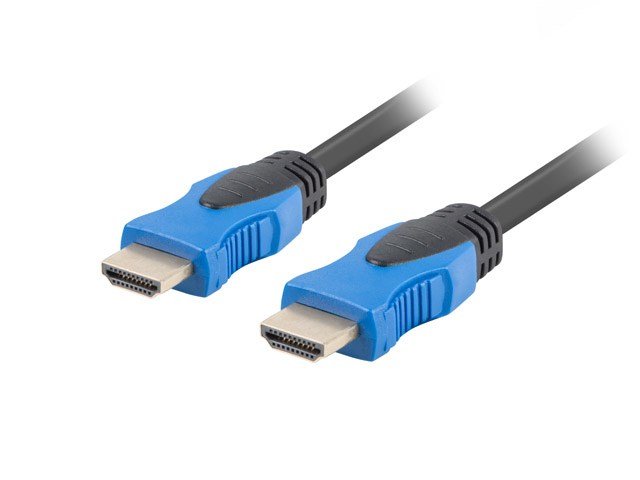 Lanberg CA-HDMI-20CU-0005-BK HDMI-kabel 0,5 m HDMI Type A (Standard) Sort #1