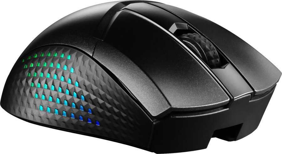 MSI CLUTCH GM51 LIGHTWEIGHT WIRELESS mus Spil Hjre hnd RF Wireless + Bluetooth + USB Type-C Optisk 26000 dpi #1
