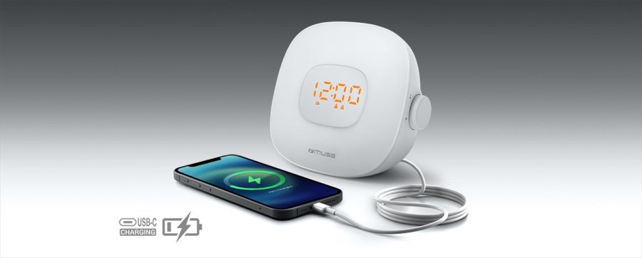 Muse Light ML-198 CR Radiovkkeur, hvid #5