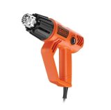 Black & Decker KX2001-QS varmepistol 500 l/min 600 C 2000 W Sort, rd #1