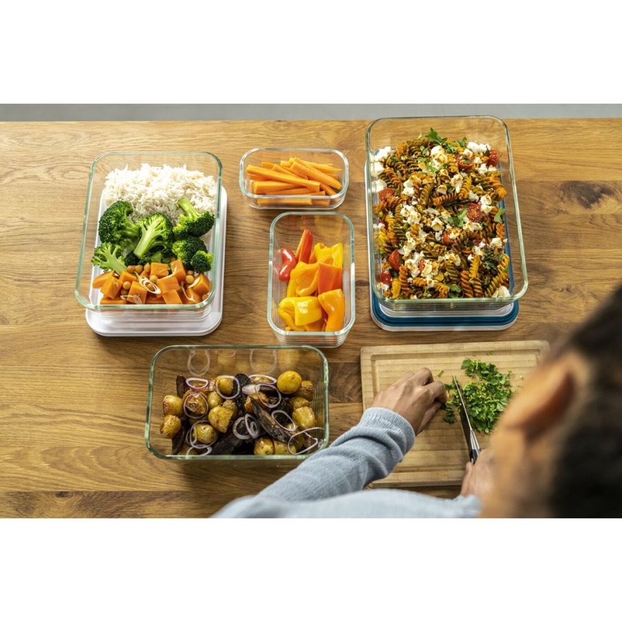 ZWILLING Fresh & Save Rektangulr Container Transparent, Hvid 1 stk #9