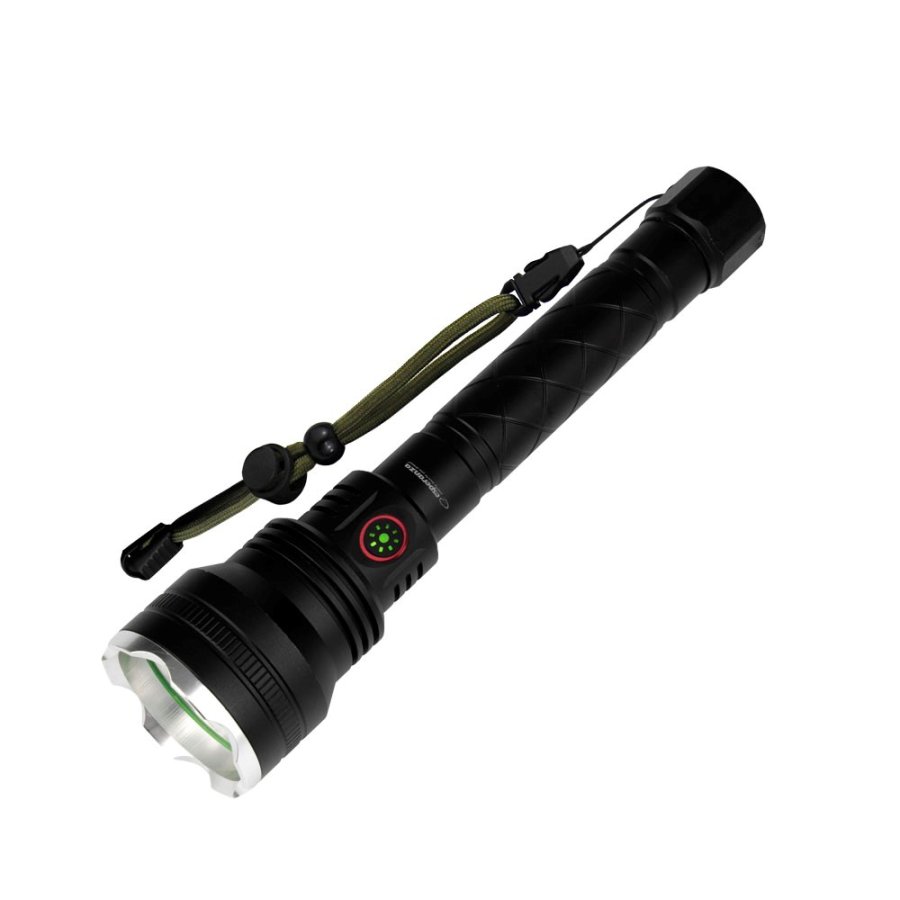Esperanza EOT068 Lommelygte Sort, genopladelig LED Lommelygte #1