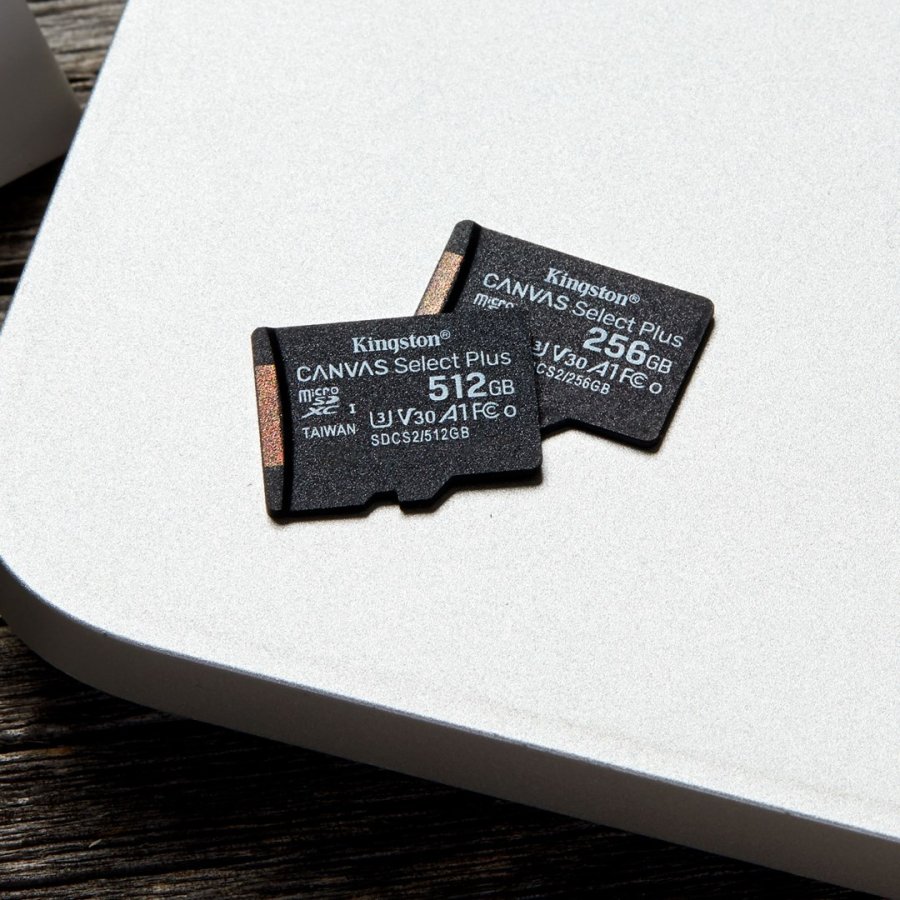 Kingston Technology 256 GB micSDXC Canvas Select Plus 100R A1 C10, enkelt pakke uden ADP #16