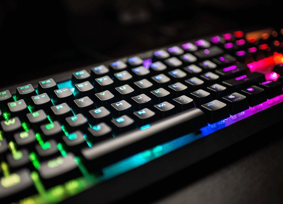 COUGAR CGR-Attack-X3-RGB tastatur Spil USB QWERTY Engelsk Sort #7
