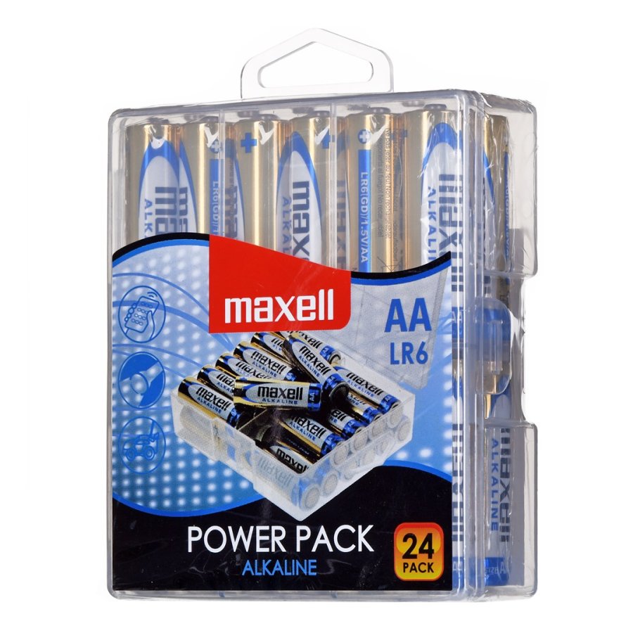 Maxell 24x LR6 AA Engangsbatteri Alkaline #5