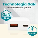 Charger everActive GaN SUPER SLIM SC-340Q USB QC3.0 and USB-C PD 20W #9