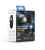 Montis Akumulatorowa latarka nagowna z sensorem MT001 Sort Hovedb�nd lommelygte LED #3