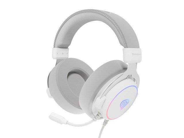GENESIS Neon 764 Headset Ledningsfrt Spil USB Type-A Hvid #7