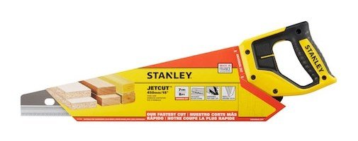 Stanley 2-15-283 hndsav 45 cm Sort, Rustfrit stl, Gul #5