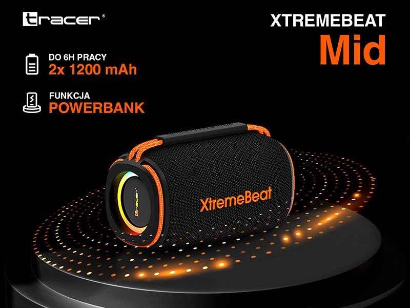 Brbare Bluetooth-hjttalere Tracer XtremeBeat TWS Sort 15 W #13