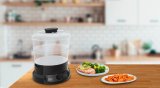 Tefal Minicompact VC139810 dampkoger 2 kurv(e) Fritst�ende 800 W Sort #5