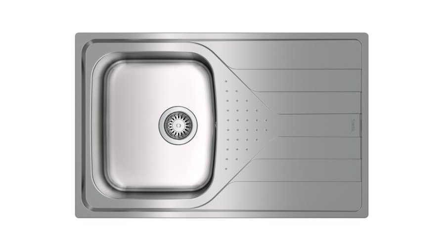 Teka UNIVERSE 45 T-XP 1C 1E Top-monteret vask Rektangulr Rustfrit stl #9