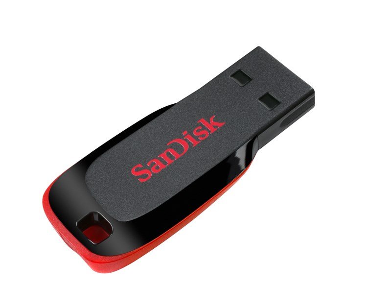 SanDisk Cruzer Blade USB-ngle 128 GB USB Type-A 2.0 Sort, Rd #6