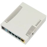Mikrotik RB951Ui-2HnD Hvid Strm over Ethernet (PoE) #1