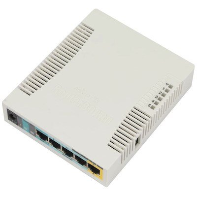 Mikrotik RB951Ui-2HnD Hvid Strm over Ethernet (PoE) #1