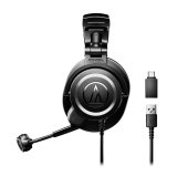 Audio-Technica ATH-M50XSTS-USB hovedtelefoner/headset Ledningsfrt Spil Sort #1