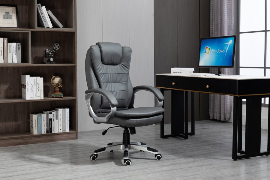 Activejet opvarmet kontorstol med massage YK7304 gr #16