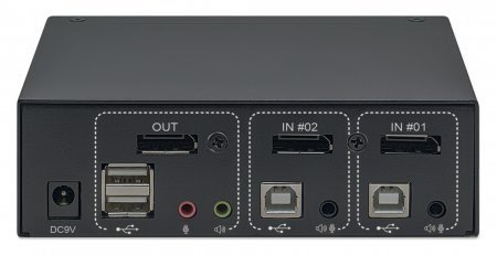 Manhattan 153546 KVM Switch Sort #7