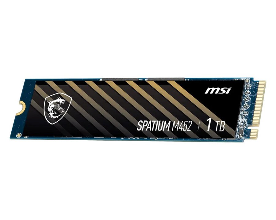 MSI SPATIUM M452 PCIE 4.0 NVME M.2 1TB intern solid state drev PCI Express 4.0 3D NAND #6
