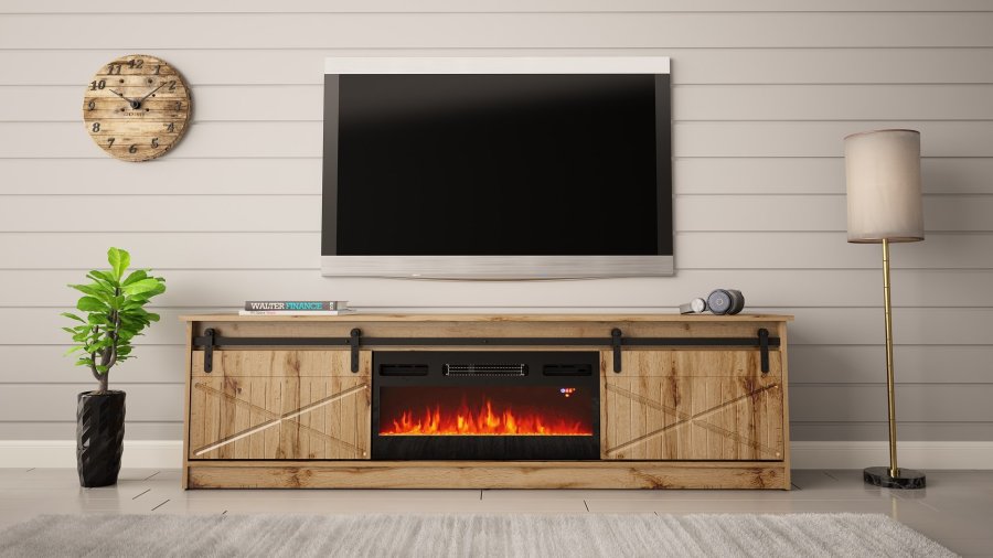 RTV GRANERO + pejseskab 200x56,7x35 egetr wotan #3