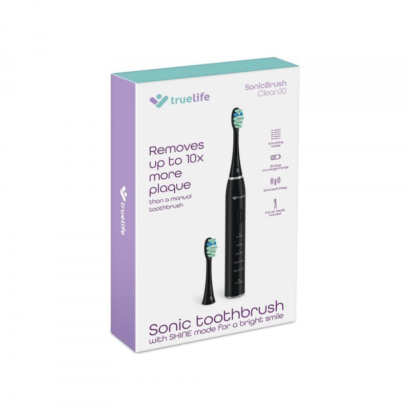 TrueLife SonicBrush Clean30 Black Voksen Elektrisk tandb�rste #7