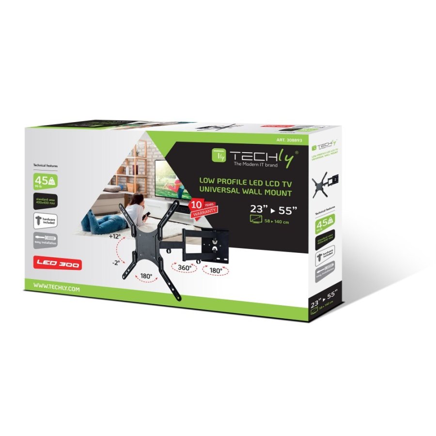 Techly ICA-PLB 136M tv-beslag 139,7 cm (55