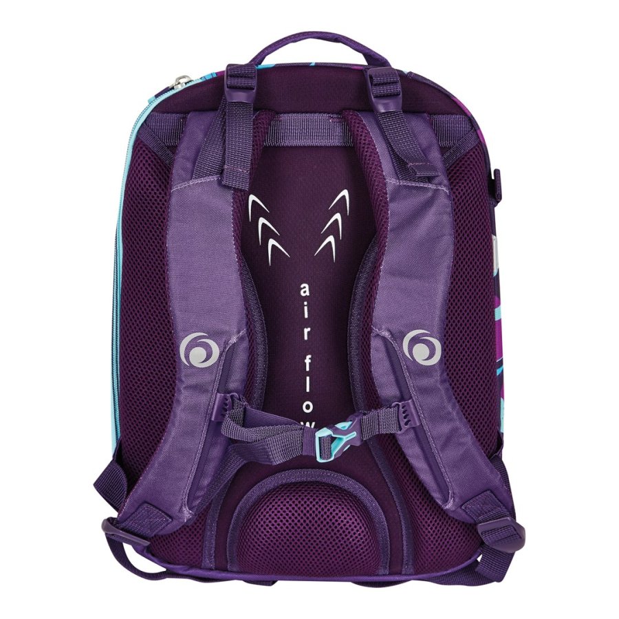 Herlitz Ultimate CamoPurple rygs�k Skolerygs�k Bl�, Lilla Polyester #5