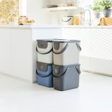 ROTHO Albula Cappuccino - beholder til affaldssortering - 25l #2