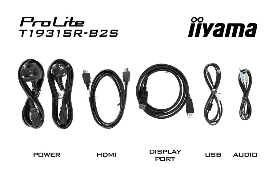 iiyama ProLite T1931SR-B2S computersk�rm 48,3 cm (19