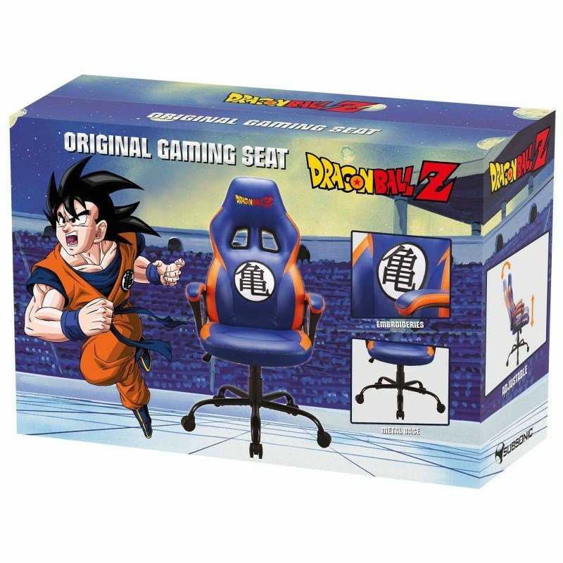 Subsonic SA5642-D1 video spillestol PC gamingstol Polstret vatteret s�de Bl�, Flerfarvet #6