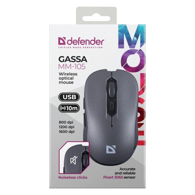 COMPUTERMUS DEFENDER GASSA MM-105 RF SILENT GR #2