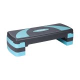Aerobics & Fitness Step, 3 steps, grey-blue, REBEL ACTIVE #2