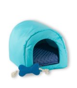 GO GIFT seng til katte og hunde - bl - 40 x 33 x 29 cm #1